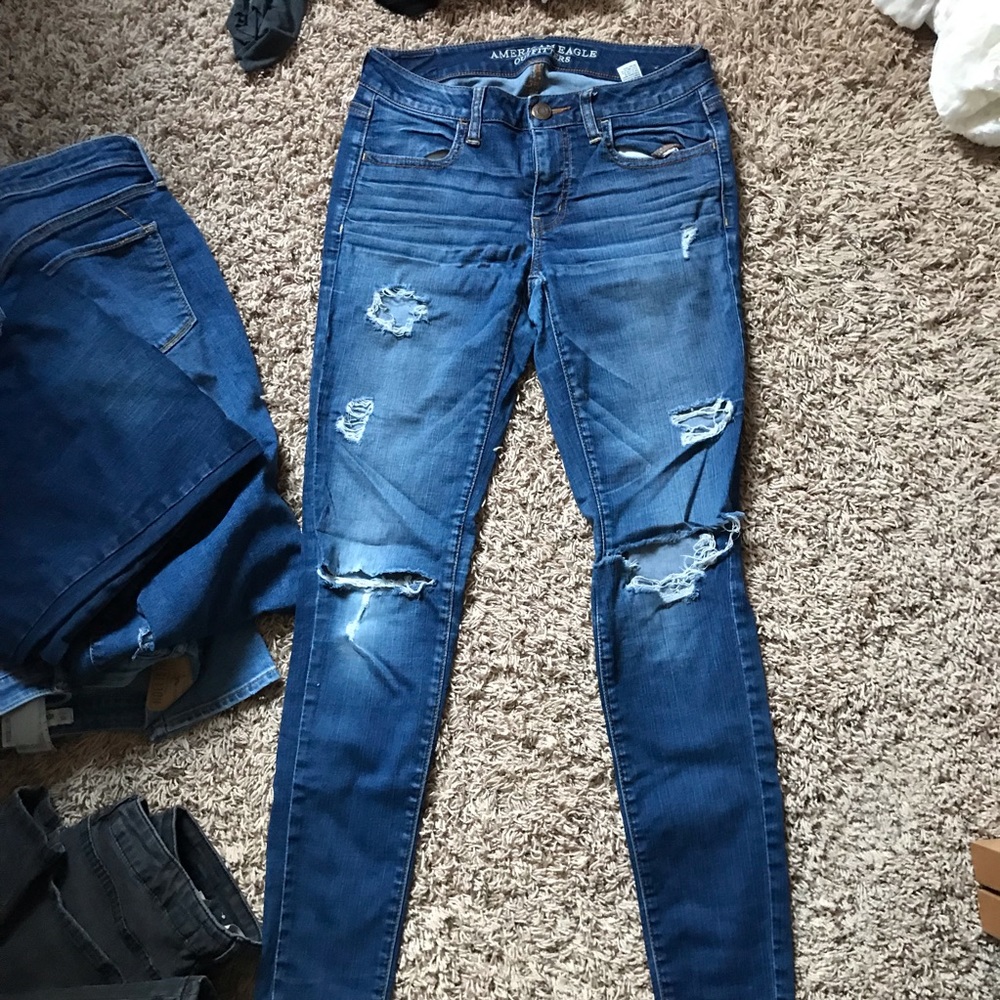 American Eagle Ripped Jeans